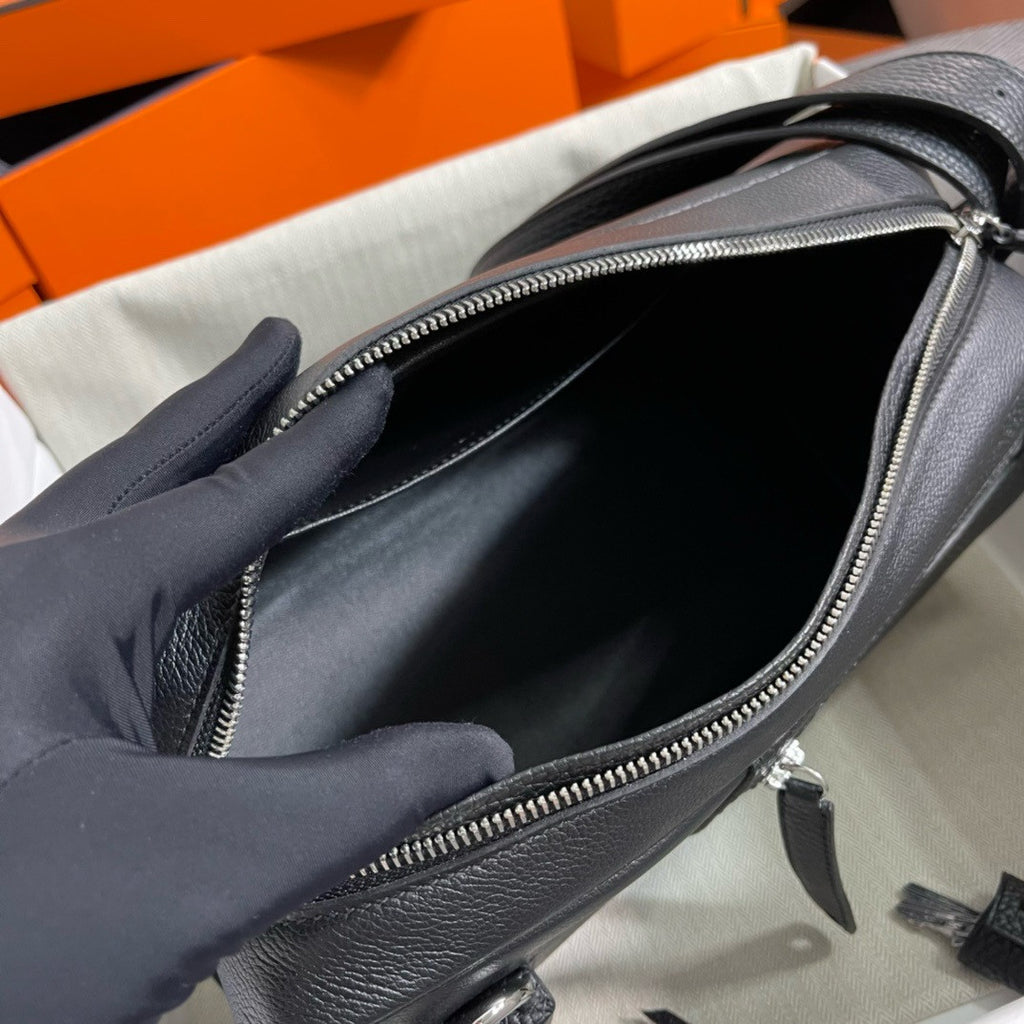 Hermes Evercolor Nouveau On Body Bag Black Hermes