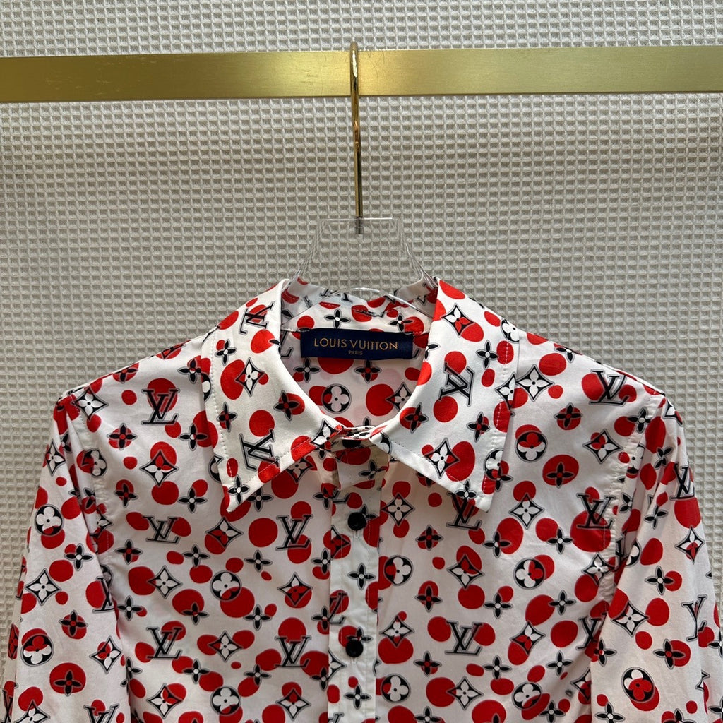 Louis Vuitton 1AB7XW LV X YK INFINITY DOTS MONOGRAM SHIRT