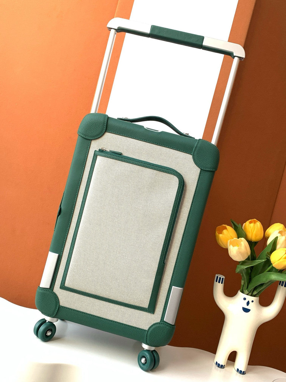 HERMES  Rolling Mobility Cargo Trolly Green Hermes