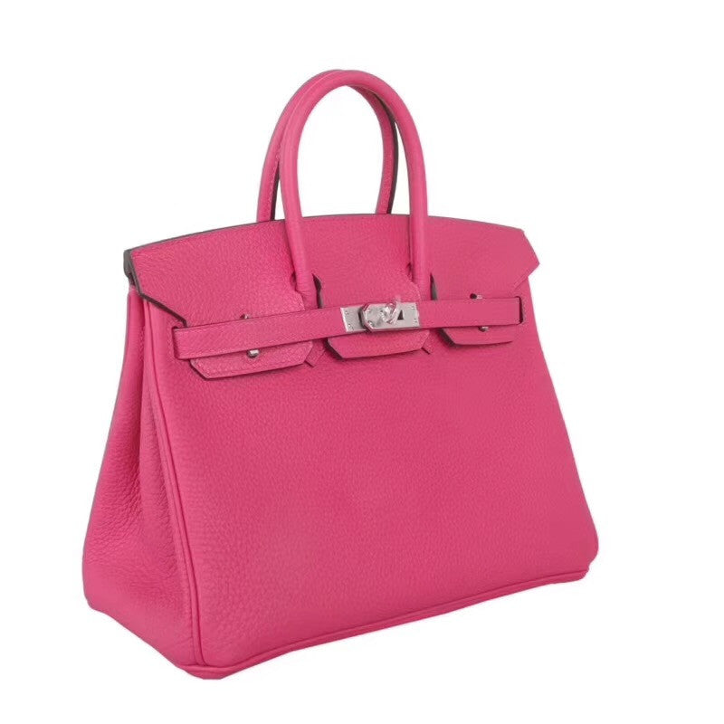 Hermès L3 Rose Purple Birkin 30 cm Togo Leather Palladium Hardware