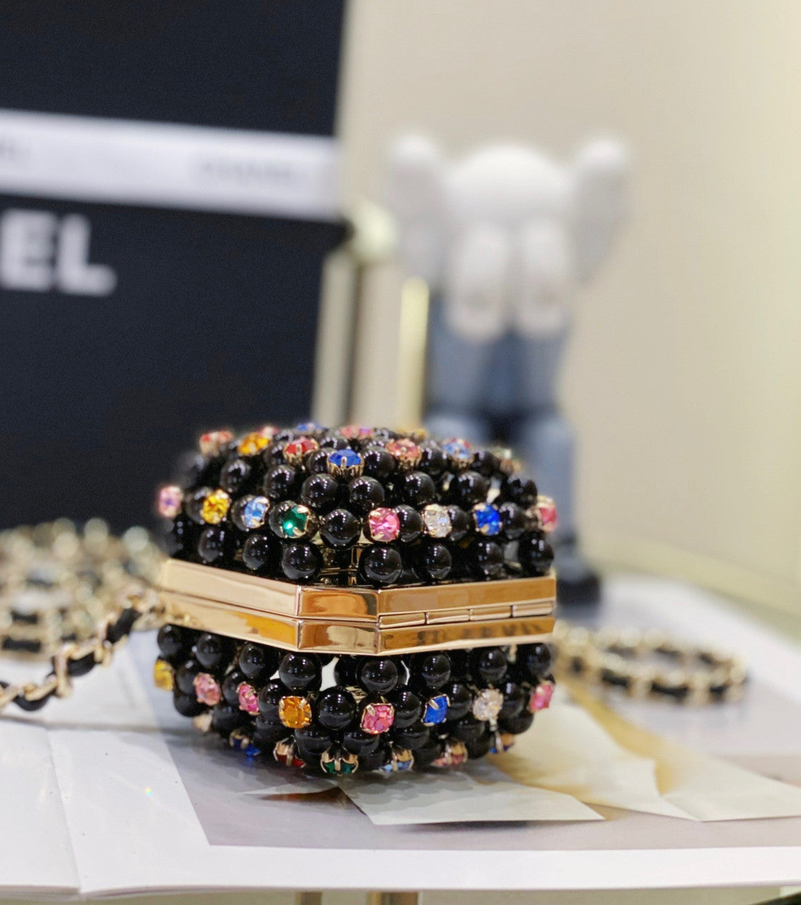 Chanel MINI EVENING BAG SS2023 BLACK