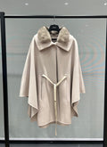 Denice Cape  Cashmere Ivory
