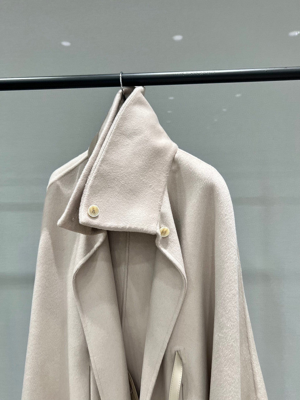 Denice Cape  Cashmere Ivory