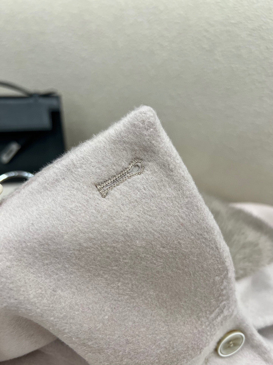 Denice Cape  Cashmere Ivory