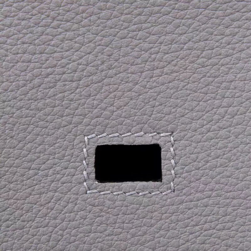 Hermes J7 Blue Lin Birkin 25 Togo leather