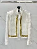 Balmain Embroidered tweed Jacket
