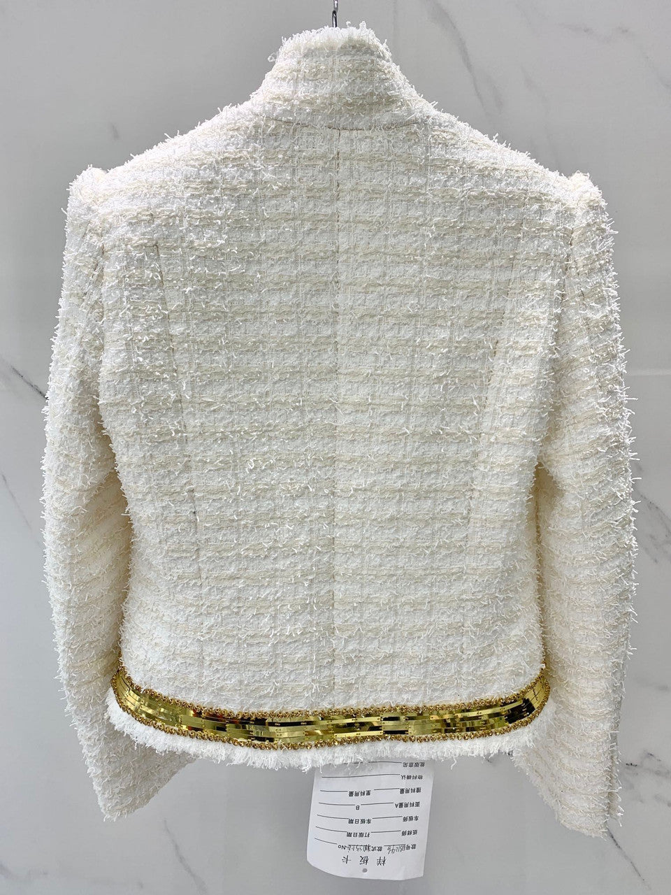 Balmain Embroidered tweed Jacket