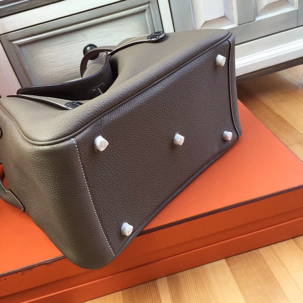 Hermes Lindy 30 Grey Togo Palladium Hardware