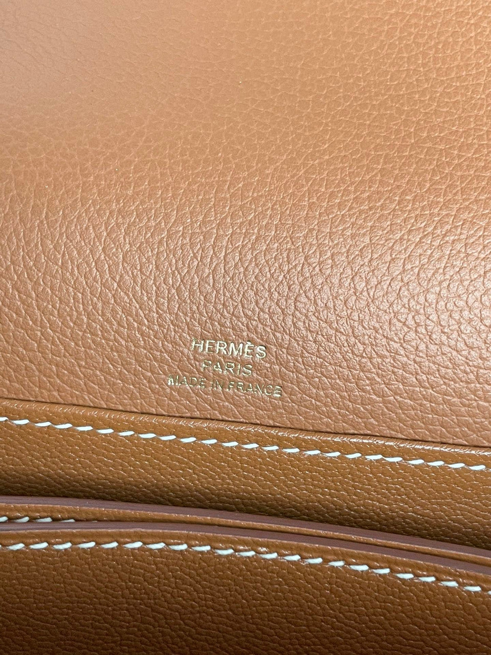 Hermes Gold Togo Gold Hardware Roulis Mini 18/19 Handbag