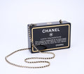 Chanel Minaudière Limited Edition Black Authenticity Card Gold-Tone Hardware