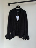 CHANEL FALL-WINTER 2024/25   CARDIGAN   Cashmere & Silk Black