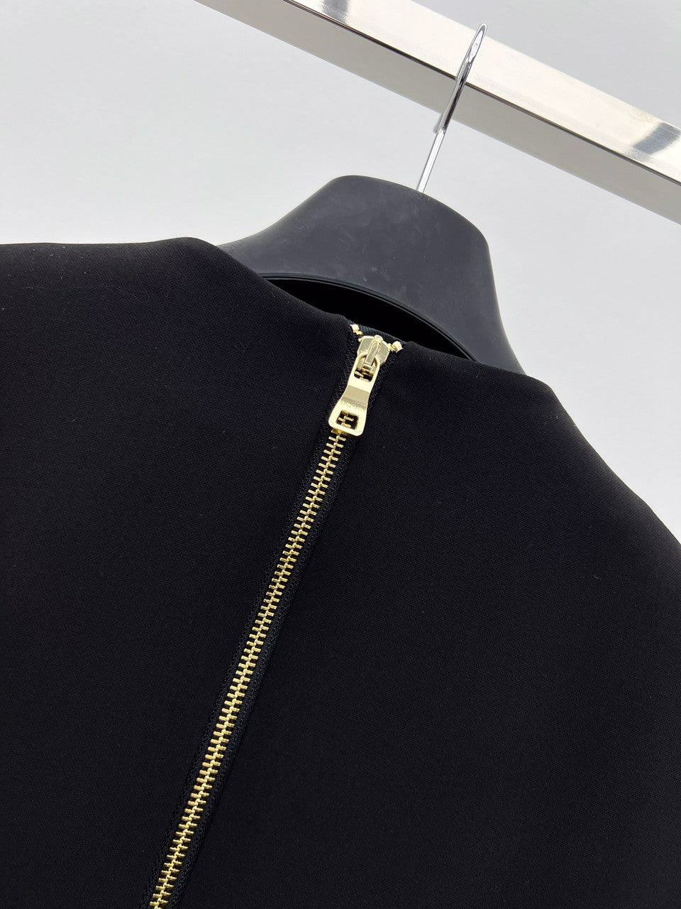 Balmain Grain de poudre tailored dress Black