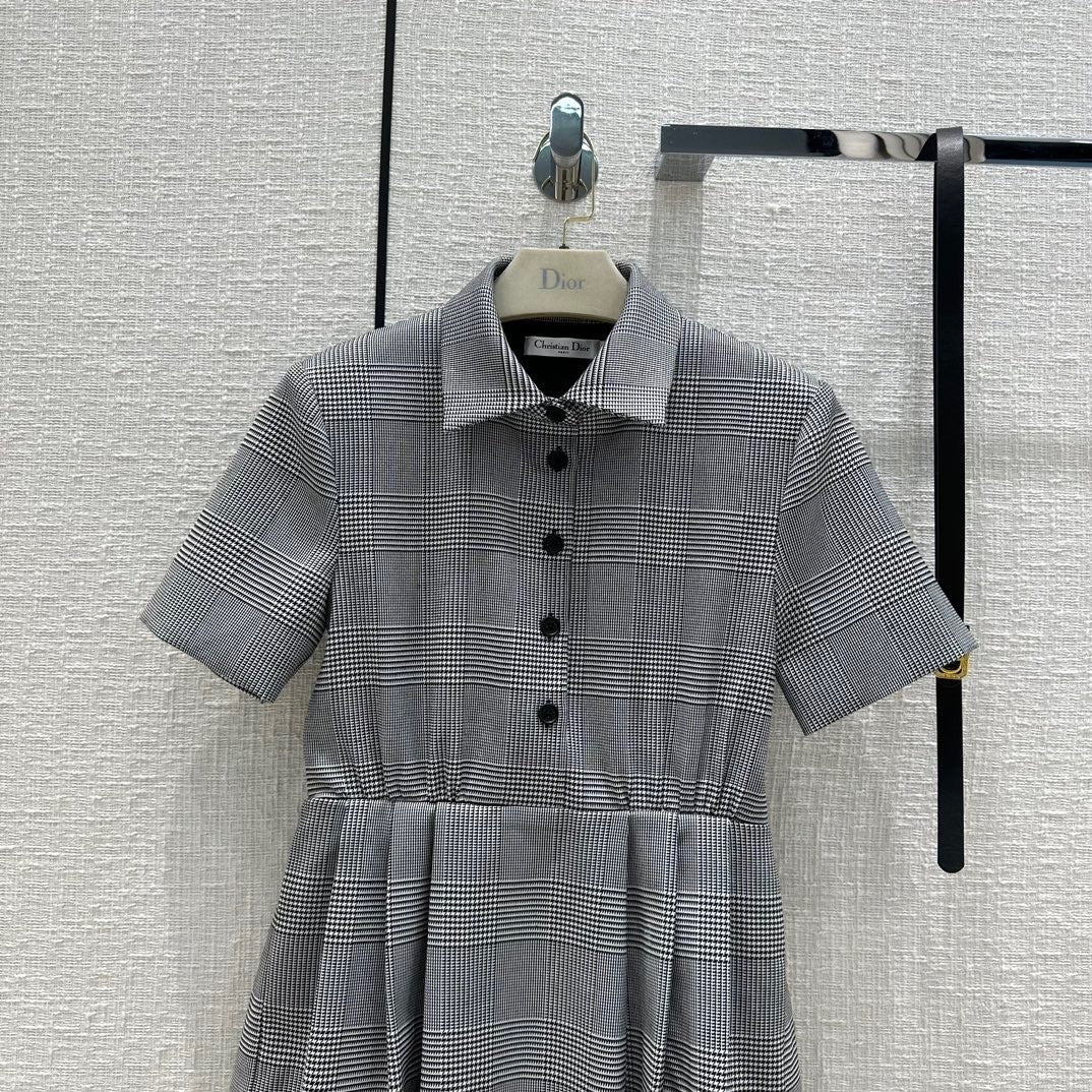 Christian Dior BELTED SHORT DRESS