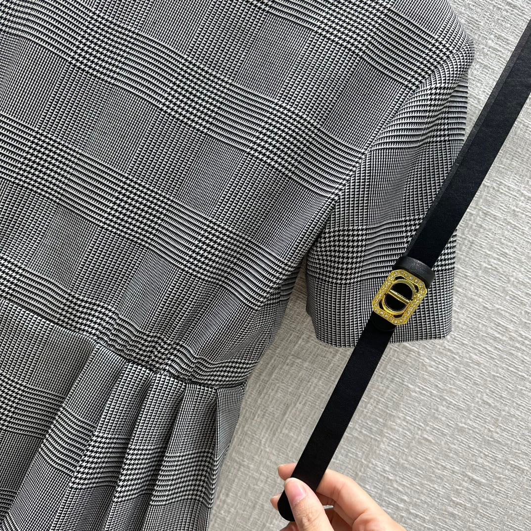 Christian Dior BELTED SHORT DRESS