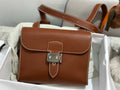 Hermes Sac a depeches 21 bag Gold Togo Leather Hermes