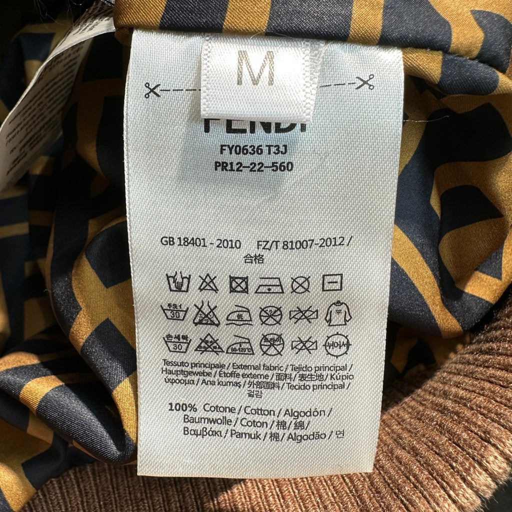 Fendi Bomber jacket Brown mink bomber