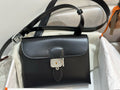Hermes Sac a depeches 21 bag Black Box Leather Hermes