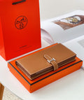 Hermes Bearn wallet  Gold Epsom