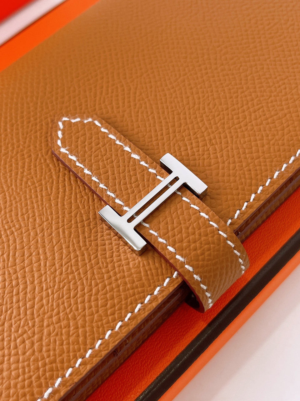 Hermes Bearn wallet  Gold Epsom