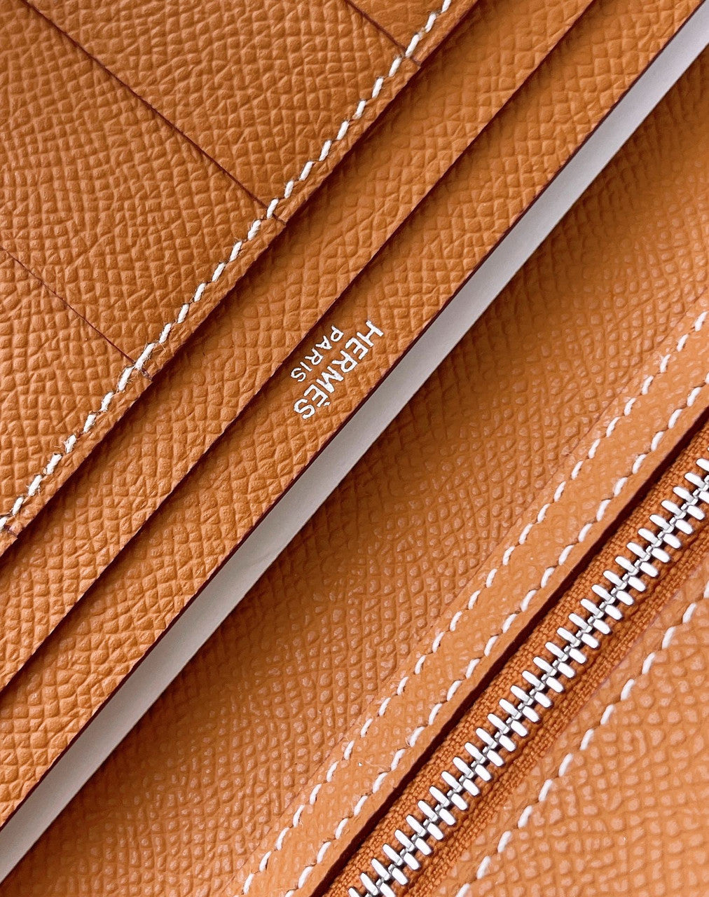 Hermes Bearn wallet  Gold Epsom