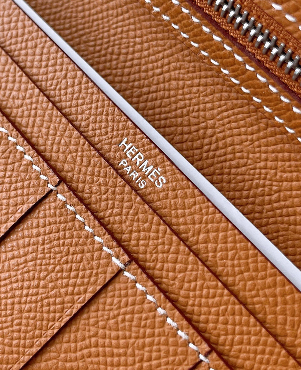 Hermes Bearn wallet  Gold Epsom