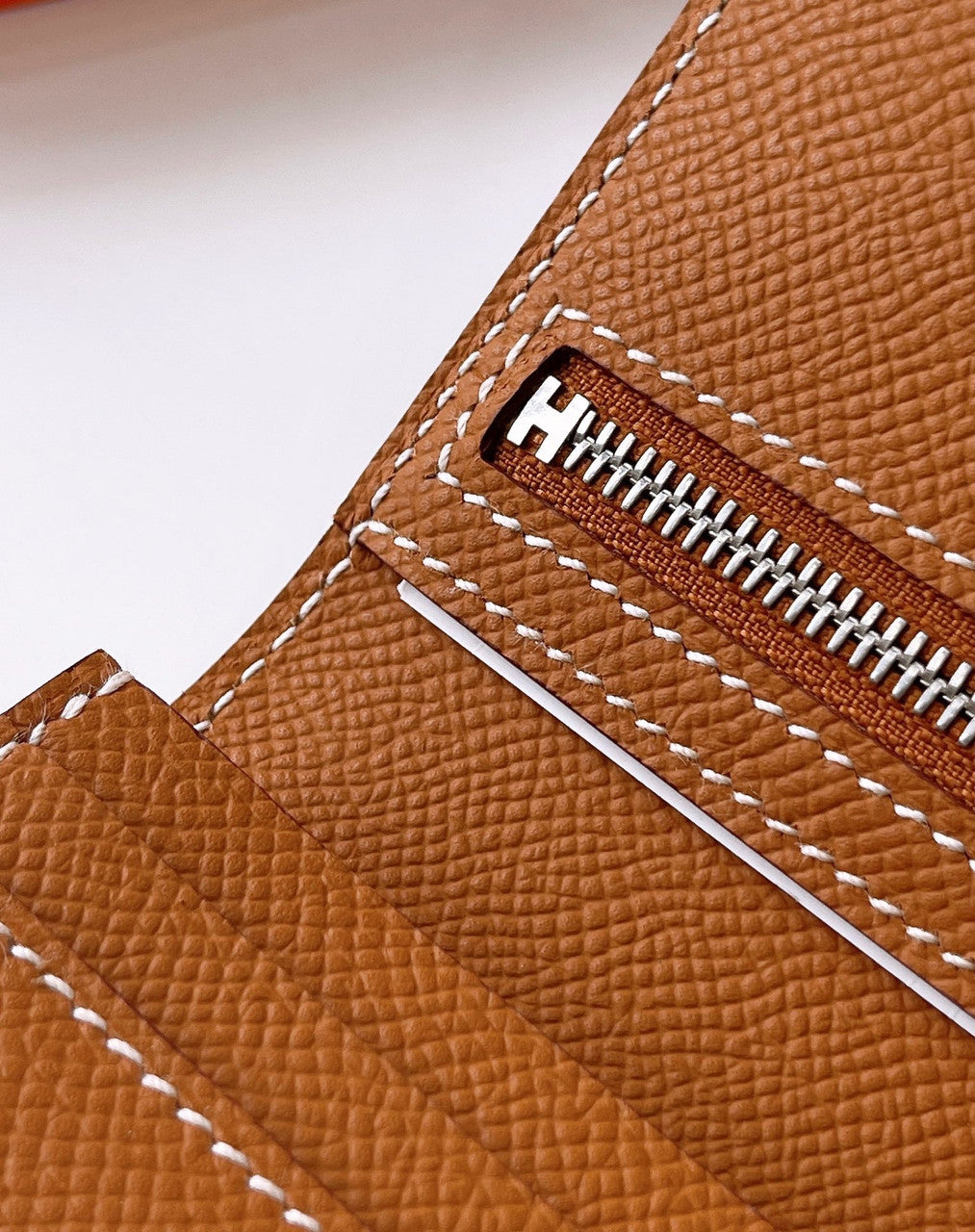 Hermes Bearn wallet  Gold Epsom