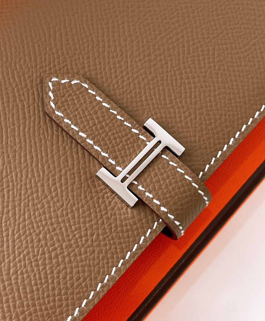 Hermes Bearn wallet Etoupe Epsom
