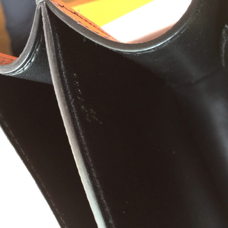 Hermes Black Constance 24 Epsom bag with Gold Hardwares