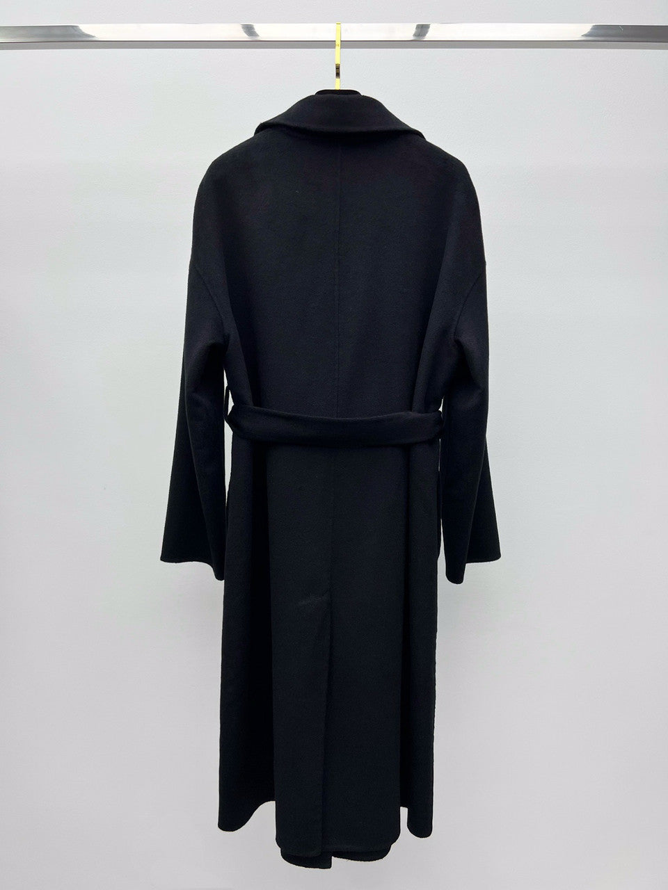 Hermes Wrap coat Black