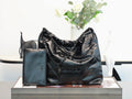 CHANEL 22 HANDBAG ALL-BLACK Medium AW 2022