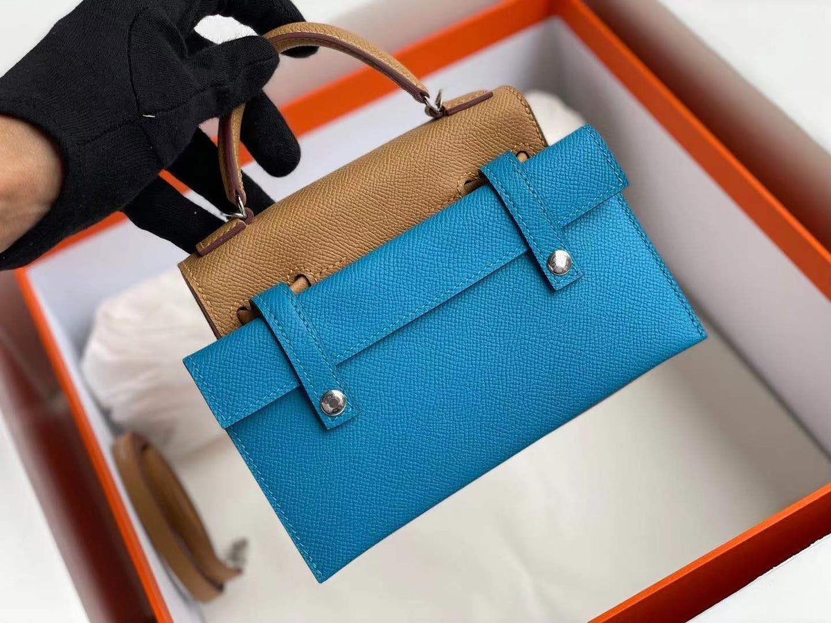 Hermes Kellydole Picto Gold/Pink/Blue（Kelly Idole Doll Bag 2022 ）