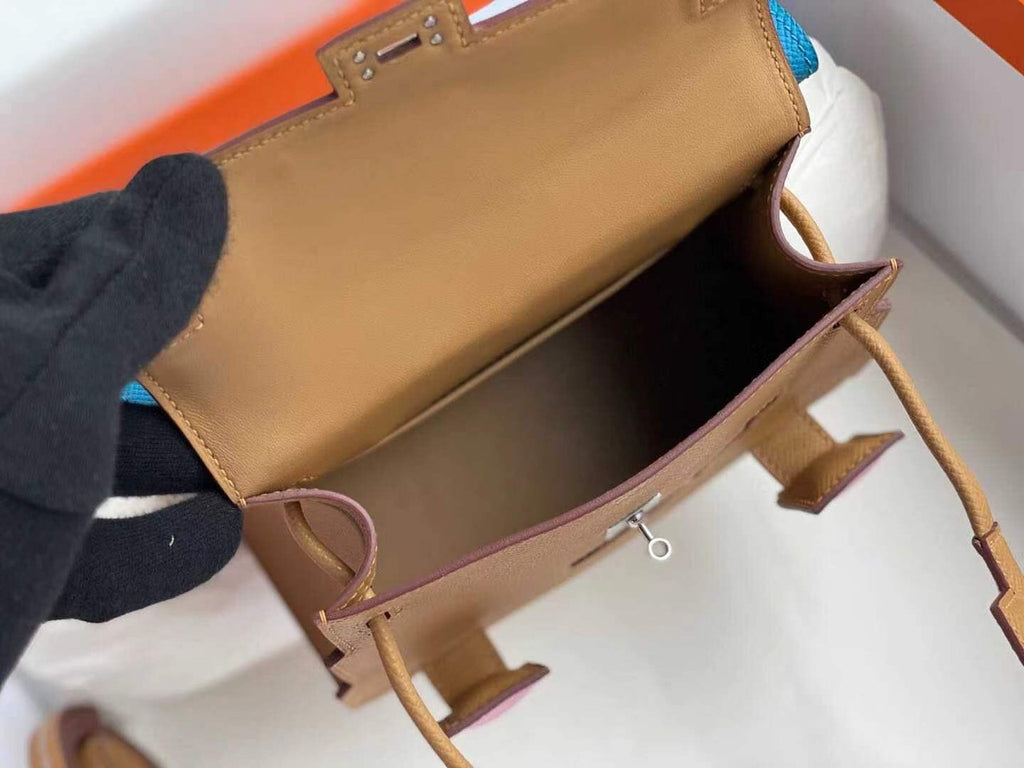 Hermes Kellydole Picto Gold/Pink/Blue（Kelly Idole Doll Bag 2022 ）