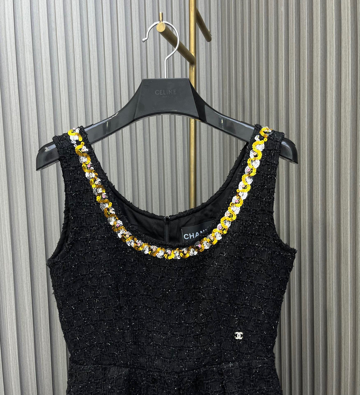 Chanel Spring-Summer 2023 Embroidered Glittered Tweed