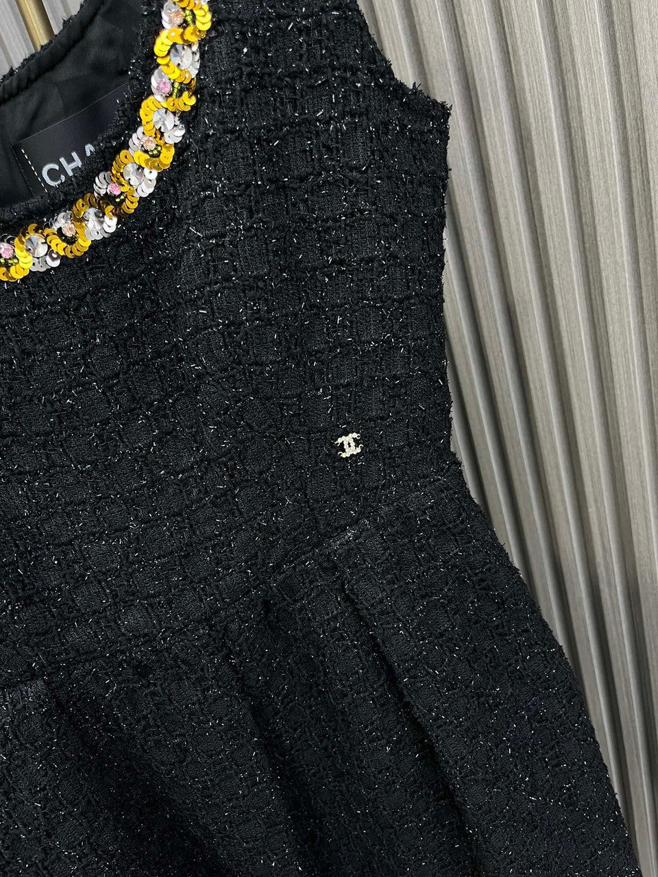 Chanel Spring-Summer 2023 Embroidered Glittered Tweed