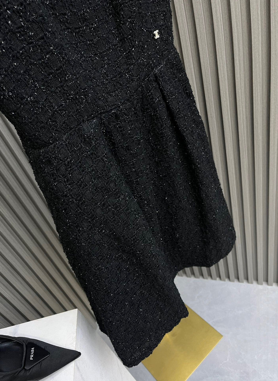 Chanel Spring-Summer 2023 Embroidered Glittered Tweed