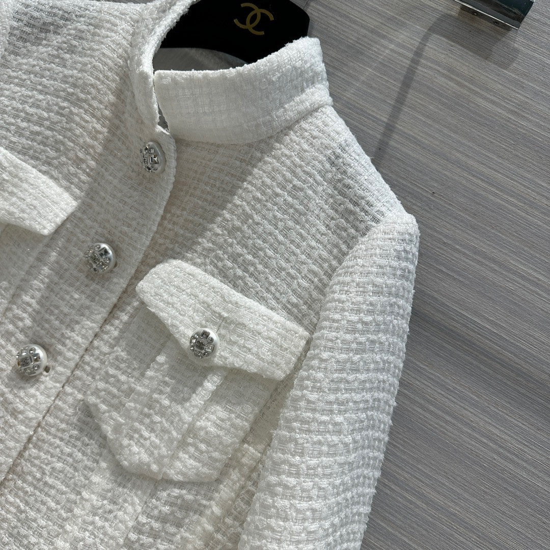 Chanel Spring-Summer 2023 Glittered Tweed JACKET