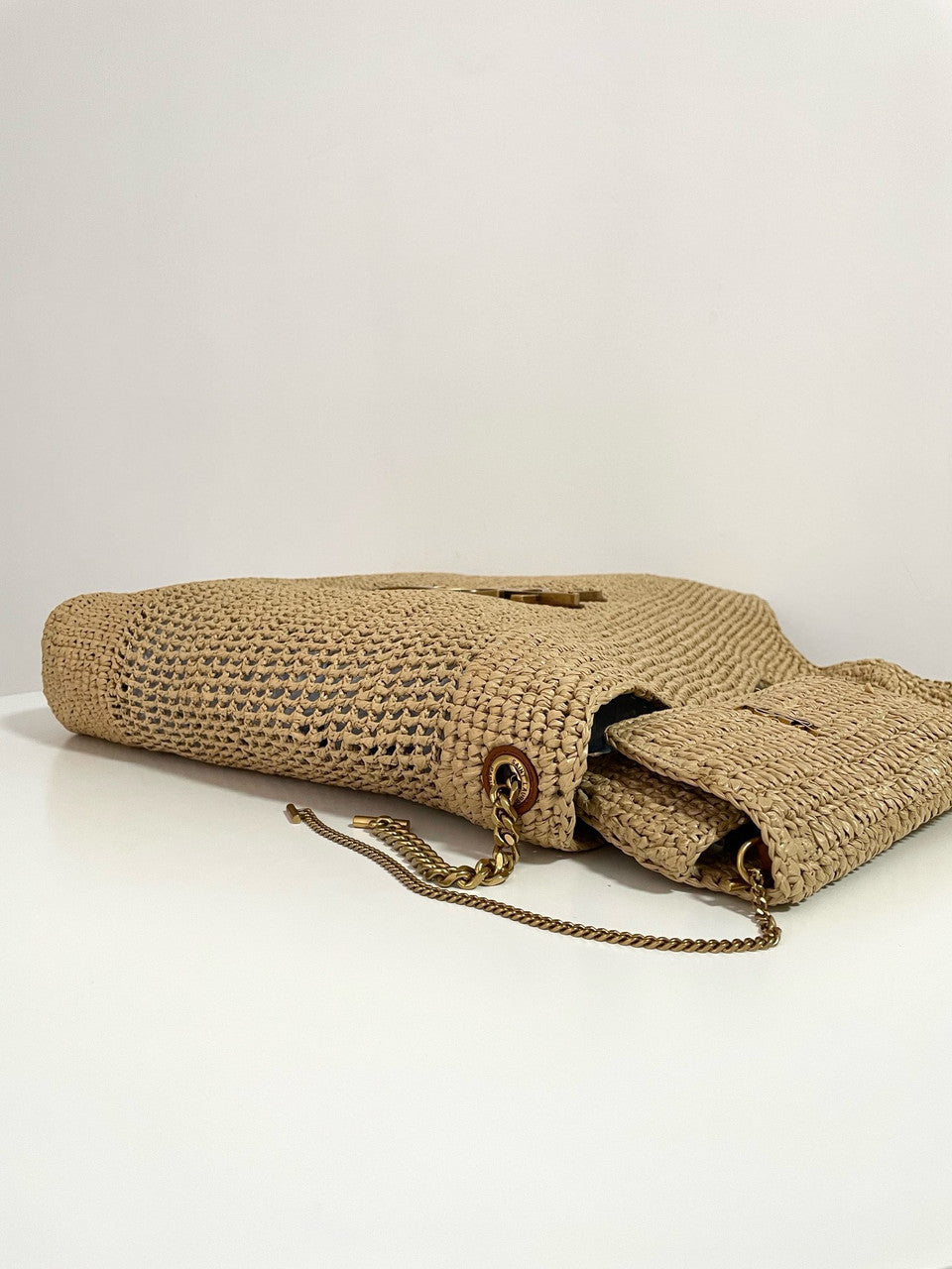 Saint Laurent ICARE IN RAFFIA