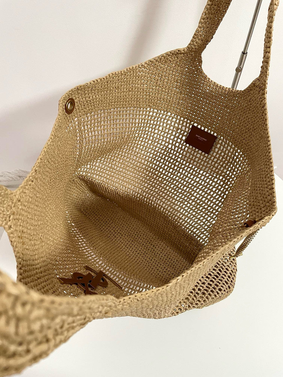 Saint Laurent ICARE IN RAFFIA