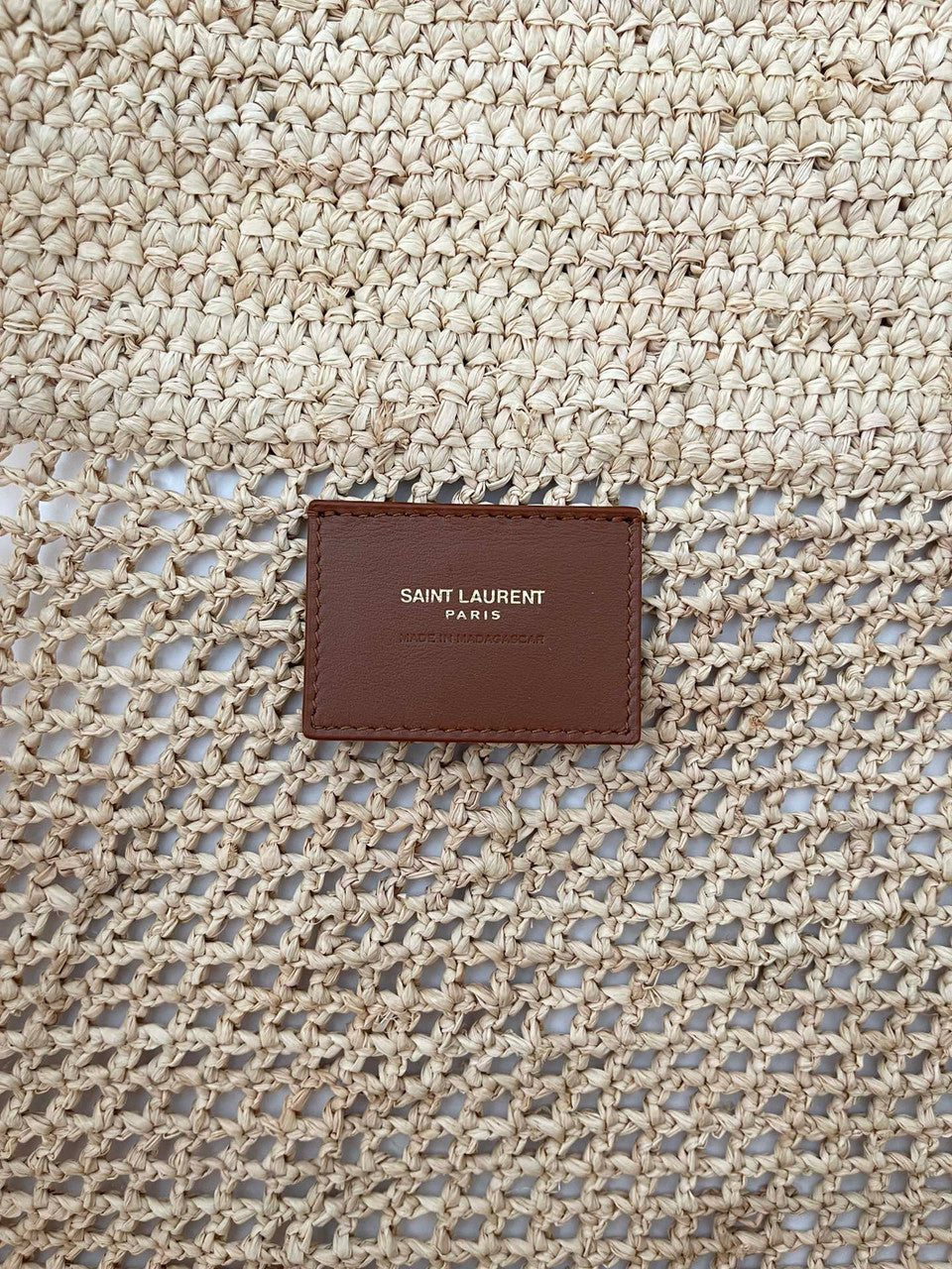 Saint Laurent ICARE IN RAFFIA
