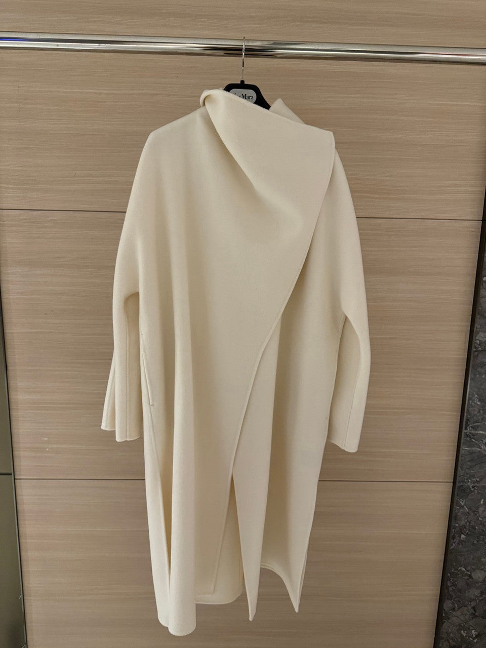 Colombo WHITE DOUBLE CASHMERE COAT