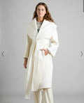 Colombo WHITE DOUBLE CASHMERE COAT