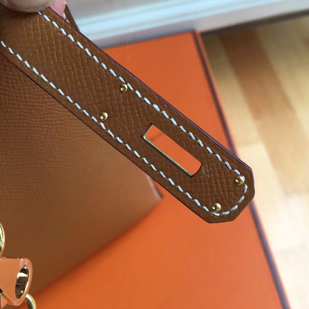 Hermes Gold Kelly 28 cm Togo Gold Hardware