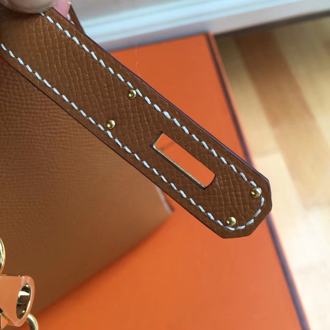 Hermes Gold Kelly 28 cm Togo Gold Hardware