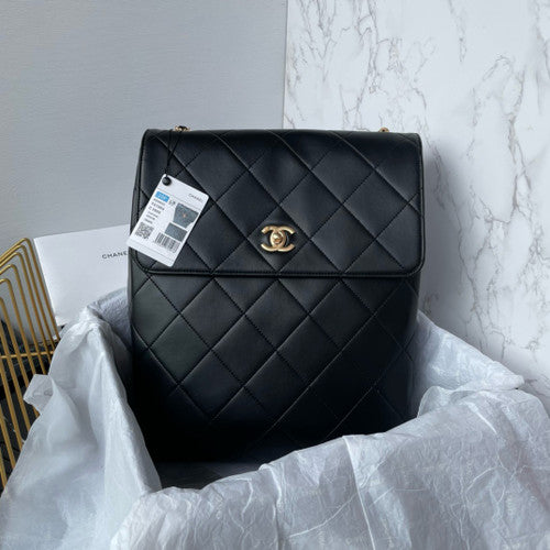 Chanel SS2024 LARGE HOBO BAG BLACK