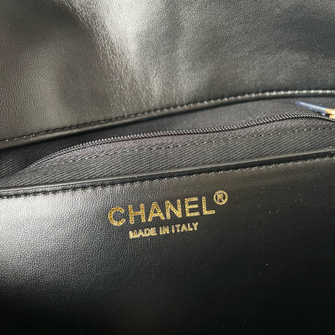 Chanel SS2024 LARGE HOBO BAG BLACK