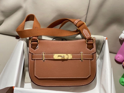Hermès Jypsiere Mini Gold Evercolor Gold Hardware