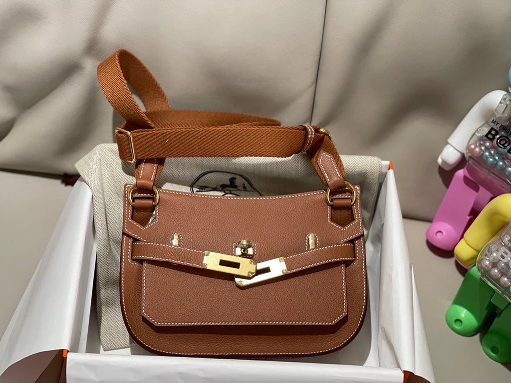Hermès Jypsiere Mini Gold Evercolor Gold Hardware