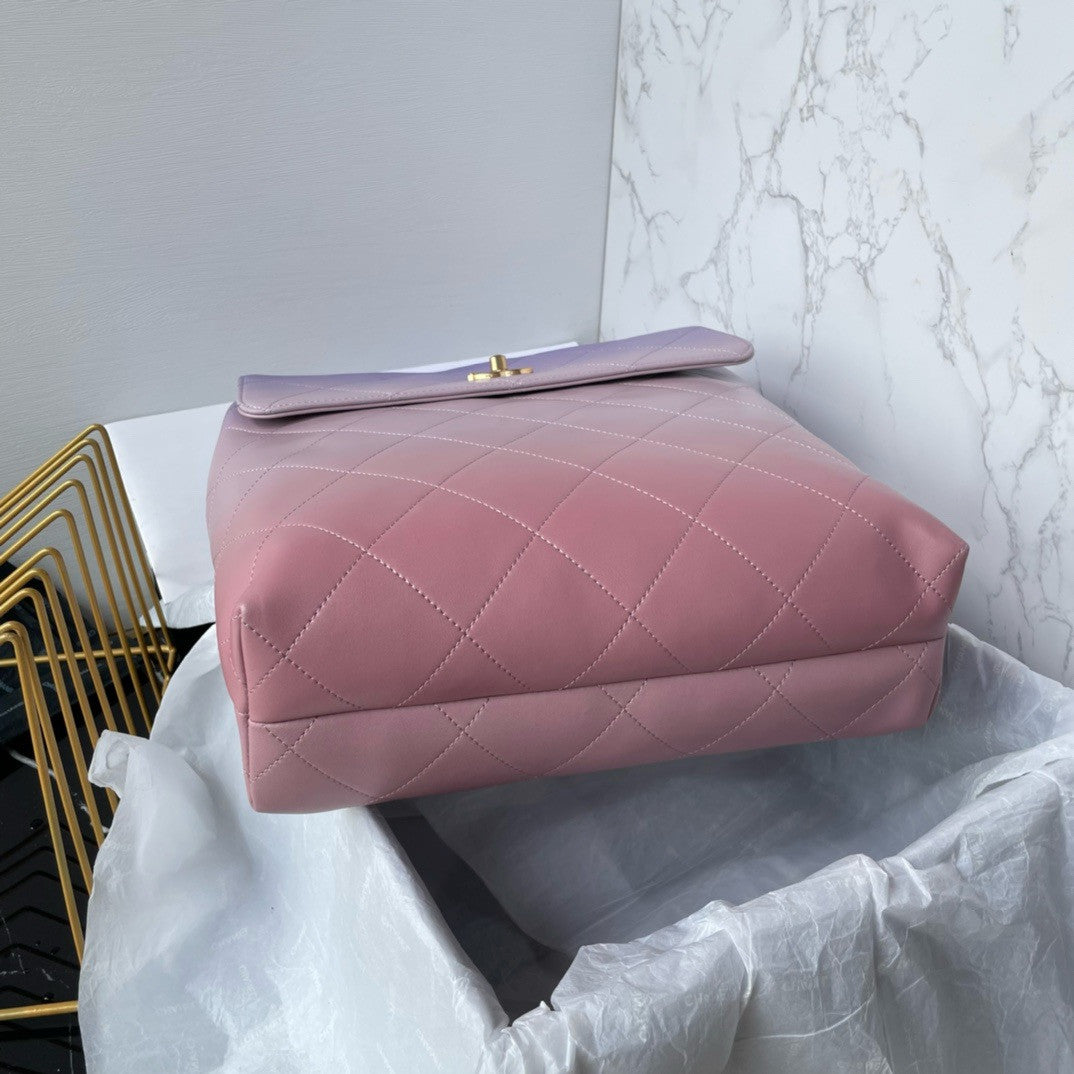 Chanel SS2024 LARGE HOBO BAG PURPLE