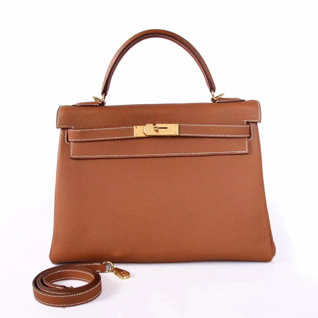 Hermes Gold  Kelly 25 cm Epsom Gold Hardware