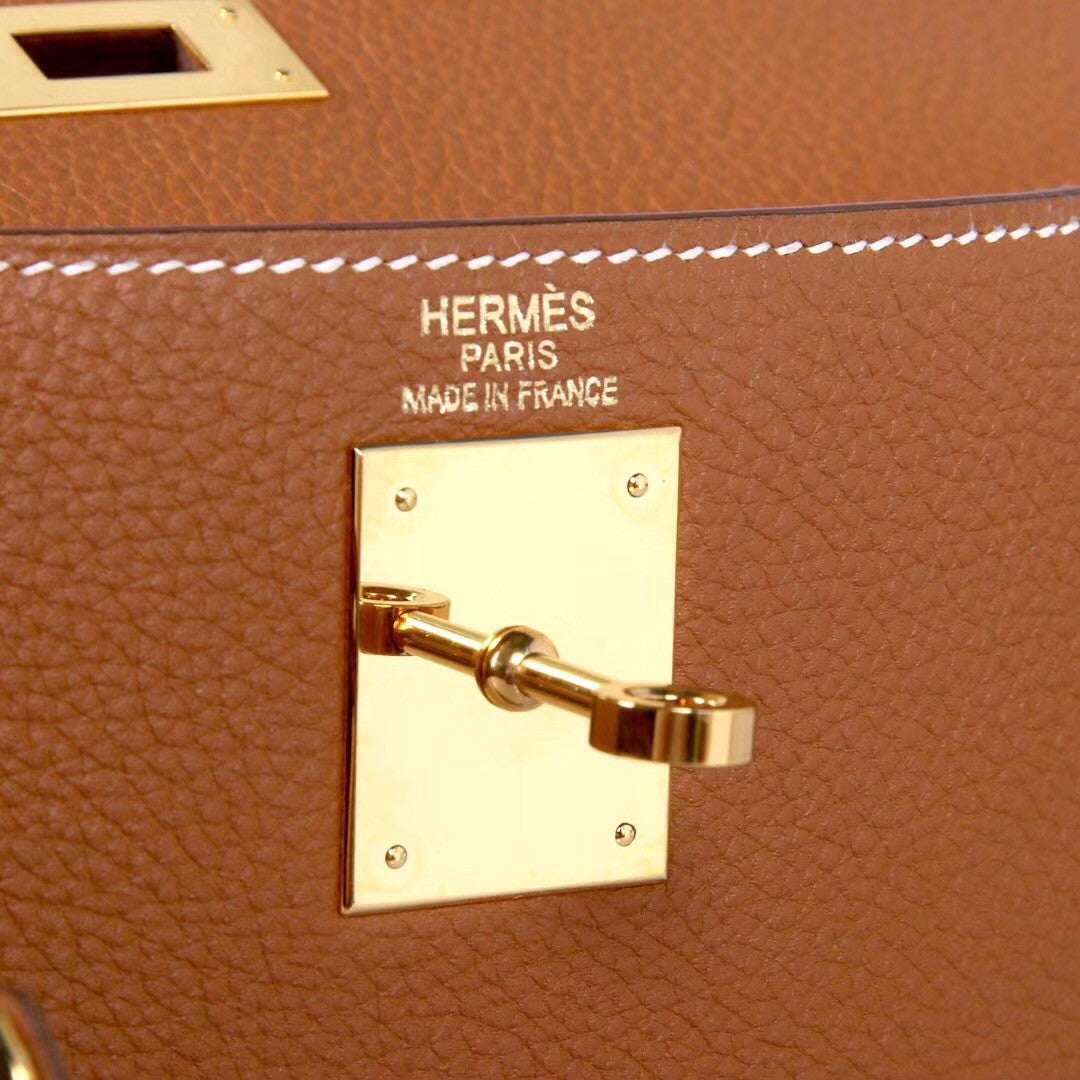 Hermes Gold  Kelly 25 cm Epsom Gold Hardware